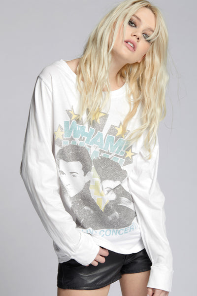 Wham! Live In Concert Long Sleeve Tee
