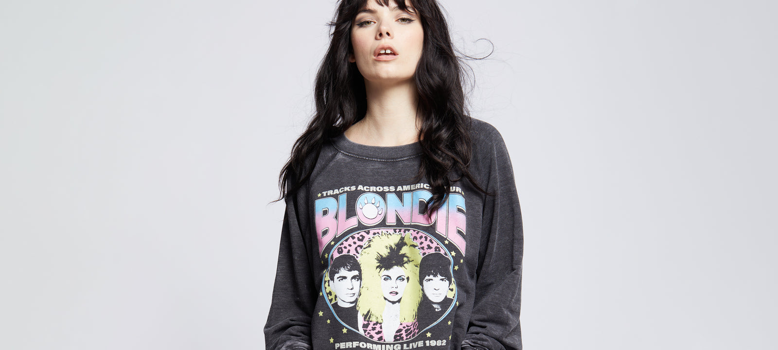 Recycled Karma: The Band Burnout Sweater - Small