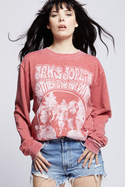 Janis Joplin With Big Brother And The Holding Co Sweatshirt