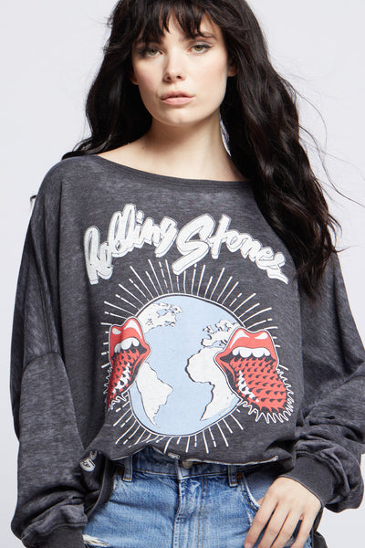 The Rolling Stones Tour One Size Sweatshirt