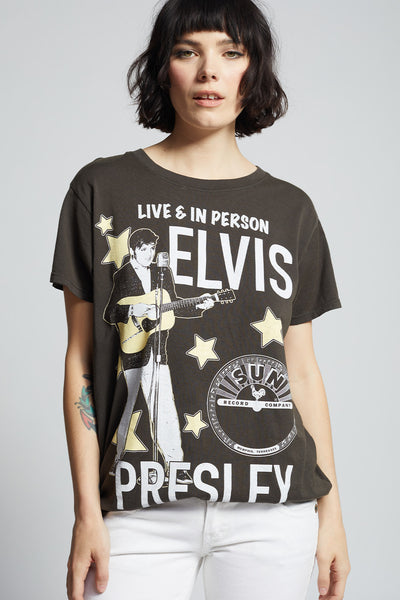 Sun Records x Elvis Presley Live! Tee