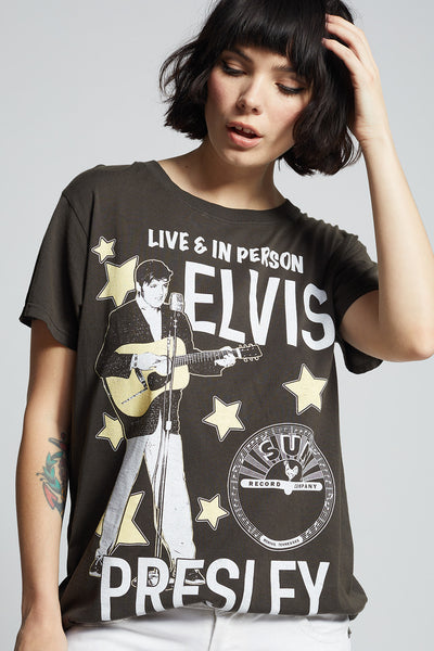 Sun Records x Elvis Presley Live! Tee