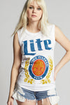 Vintage-Inspired Miller Lite Muscle Tank