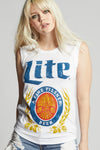 Vintage-Inspired Miller Lite Muscle Tank