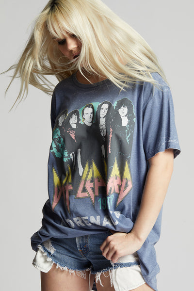 Def Leppard 1992 Tour One Size T-Shirt Dress