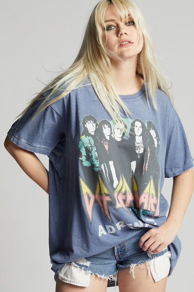 Def Leppard 1992 Tour One Size T-Shirt Dress