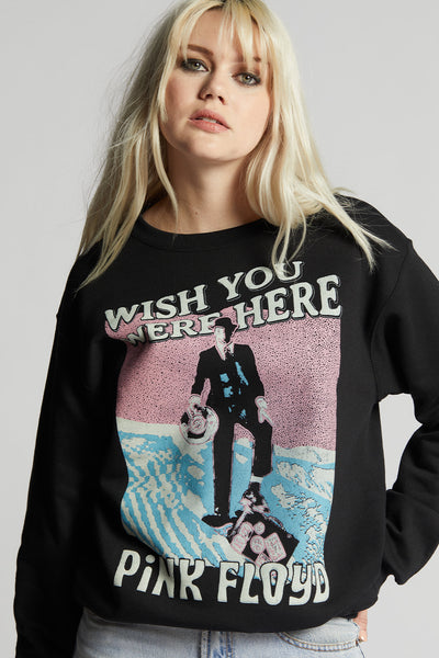 Pink Floyd Wish You Were Here Fitted Sweatshirt