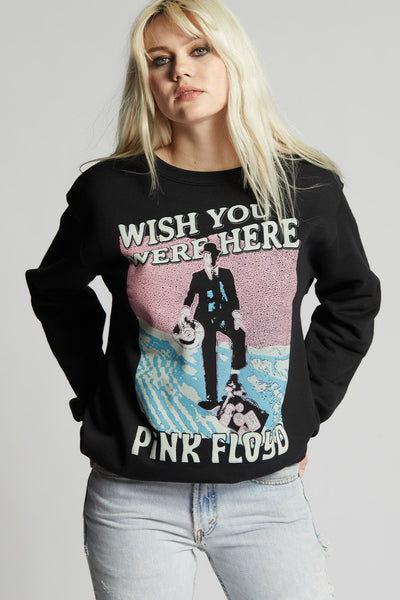 Pink Floyd Wish You Were Here Fitted Sweatshirt