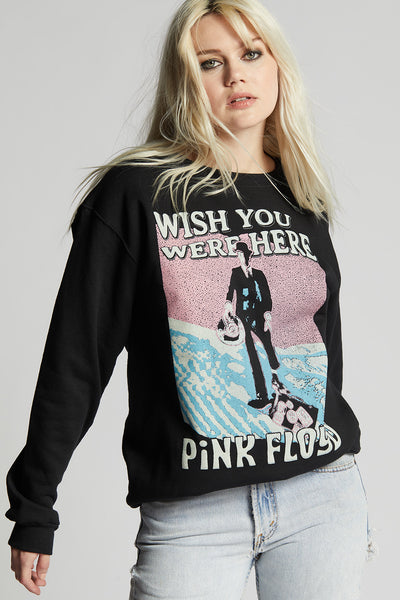 Pink Floyd Wish You Were Here Fitted Sweatshirt