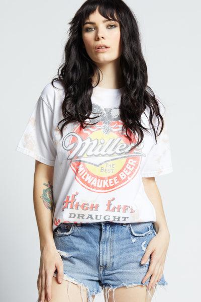 Miller Picnic Beer Tie Dye Tee