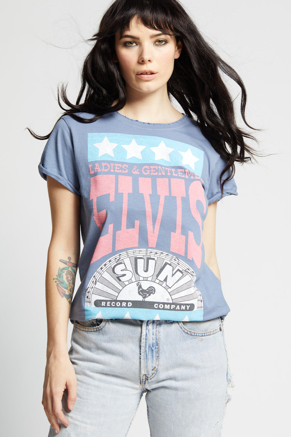 Sun Records x Elvis Presley Star Tee