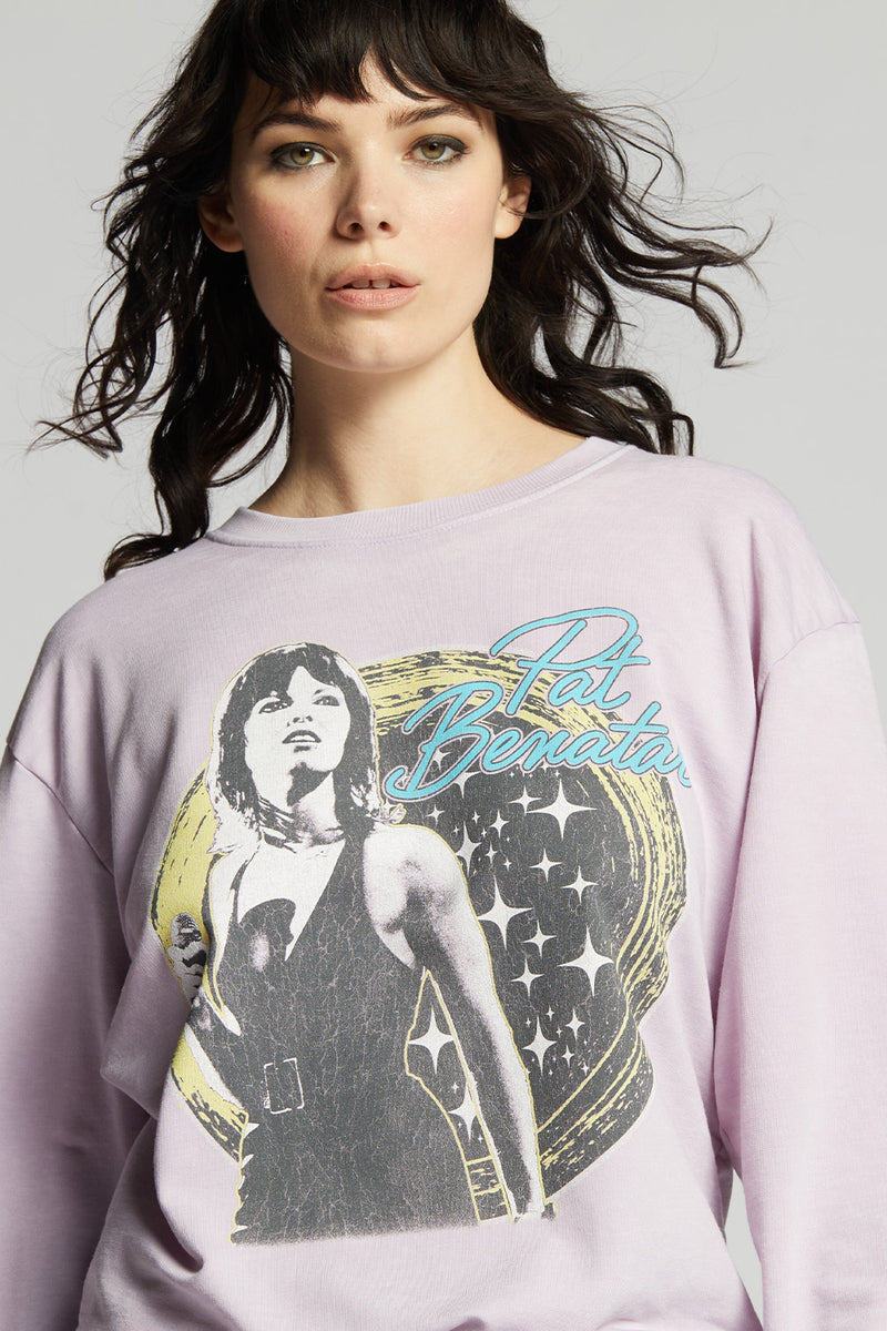 Pat Benatar Fitted Sweatshirt