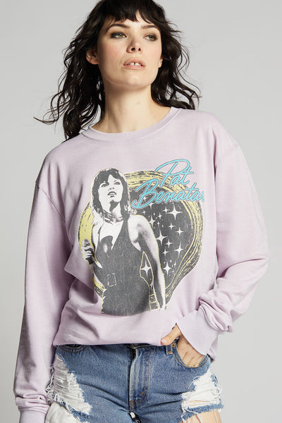 Pat Benatar Fitted Sweatshirt