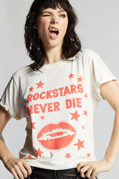 Rock Stars Never Die Stars Tee