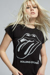 The Rolling Stones Classic Logo Baby Tee