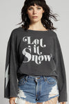 Let It Snow Bell Sleeve