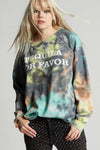 Tequila Por Favor Fall Tie Dye Sweatshirt