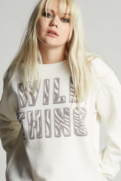 Wild Thing Fitted Sweatshirt