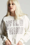 Wild Thing Fitted Sweatshirt