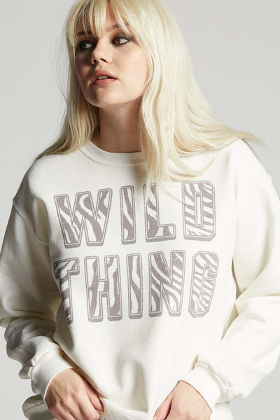 Wild Thing Fitted Sweatshirt