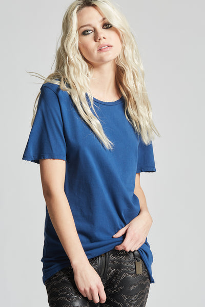 Dark Blue Boyfriend Tee