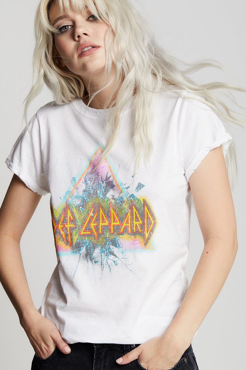 Def Leppard Roll Up Tee