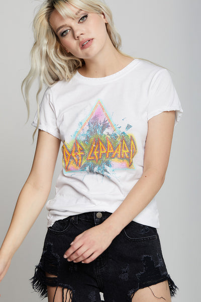 Def Leppard Roll Up Tee