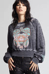 The Black Crowes Lions Cropped Sweatshirt
