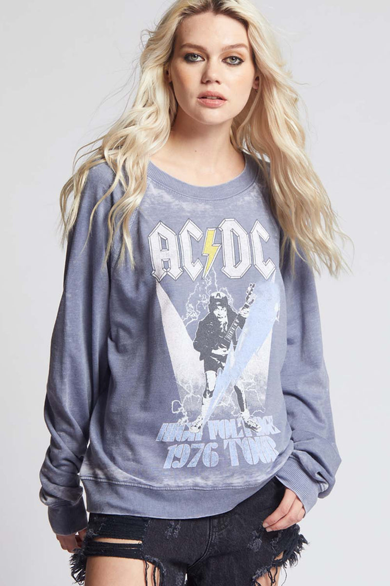 AC/DC High Voltage Tour Sweatshirt - Recycled Karma Brands