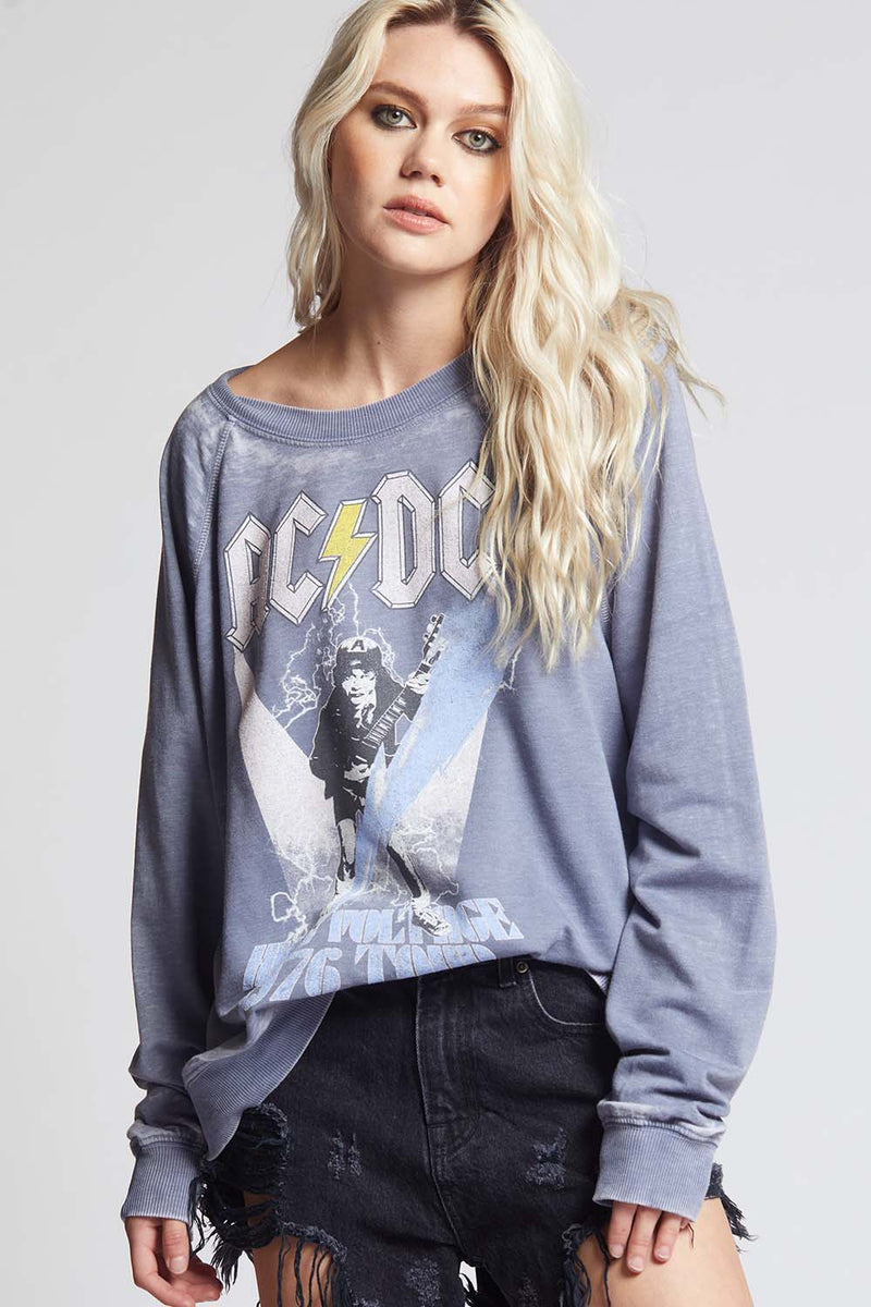 AC/DC High Voltage Tour Sweatshirt - Recycled Karma Brands