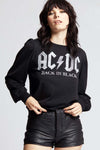 AC/DC Back In Black Tour Puff Sleeve