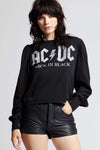 AC/DC Back In Black Tour Puff Sleeve