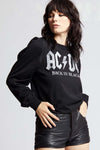 AC/DC Back In Black Tour Puff Sleeve