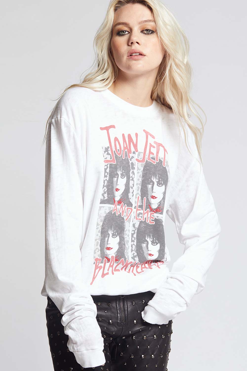 Joan Jett And The Blackhearts Fitted Sweatshirt