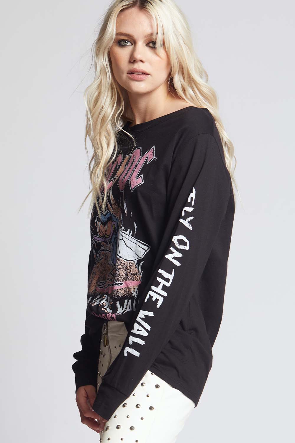 AC/DC Fly On The Wall Tour Long Sleeve Tee