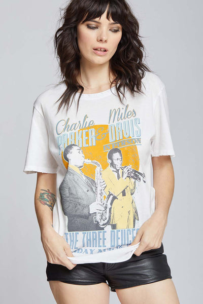 Miles Davis & Charlie Parker Tee