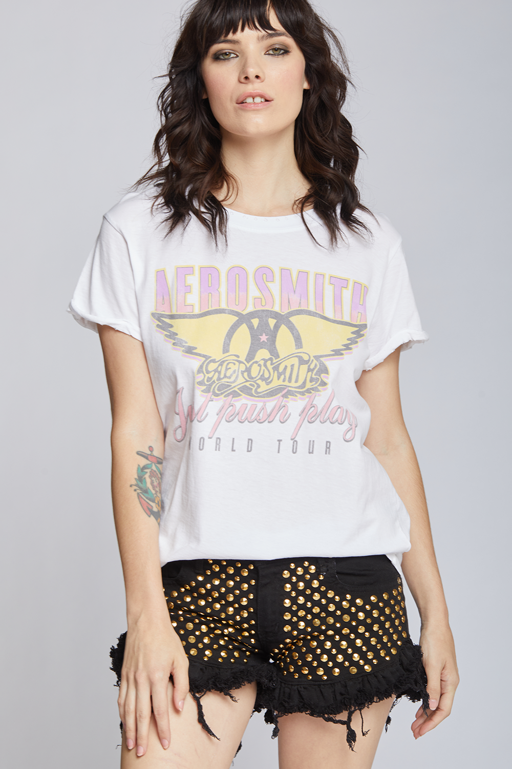 (ARCHIVE) Aerosmith Just Push Play World Tour Tee