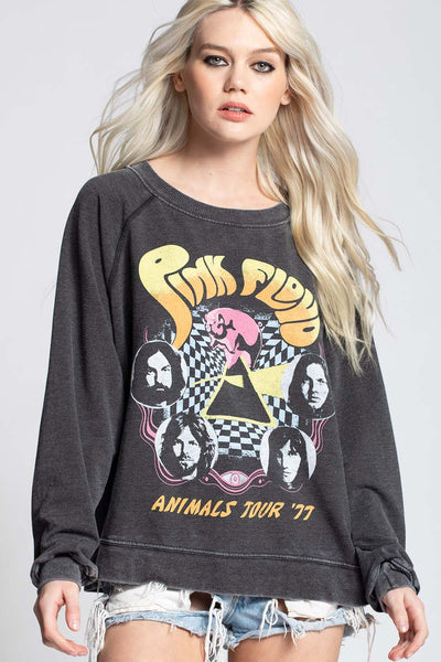 Pink Floyd Tour '77 Sweatshirt - Recycled Karma Brands