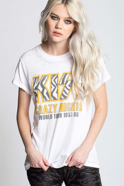 KISS Crazy Nights World Tour Tee
