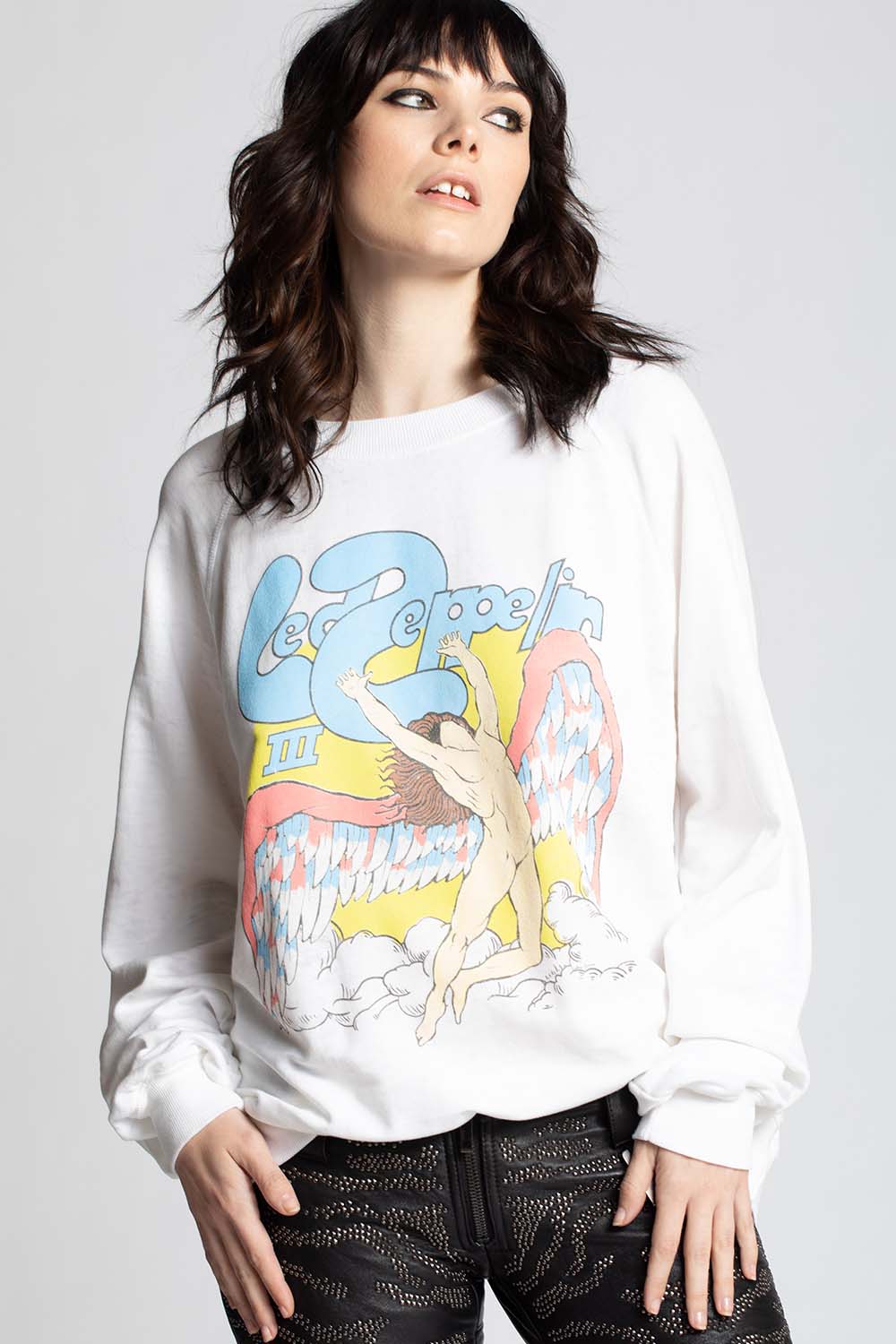 transacción Parásito Hong Kong Led Zeppelin III Sweatshirt - Recycled Karma Brands