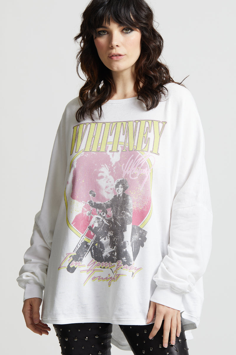 (ARCHIVE) Whitney Houston Baby One Size Sweatshirt