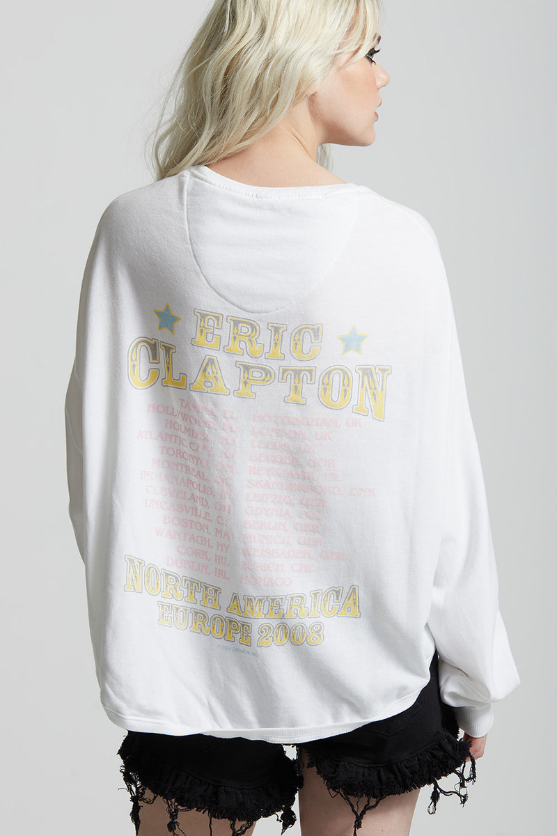Eric Clapton Tour One Size Sweatshirt