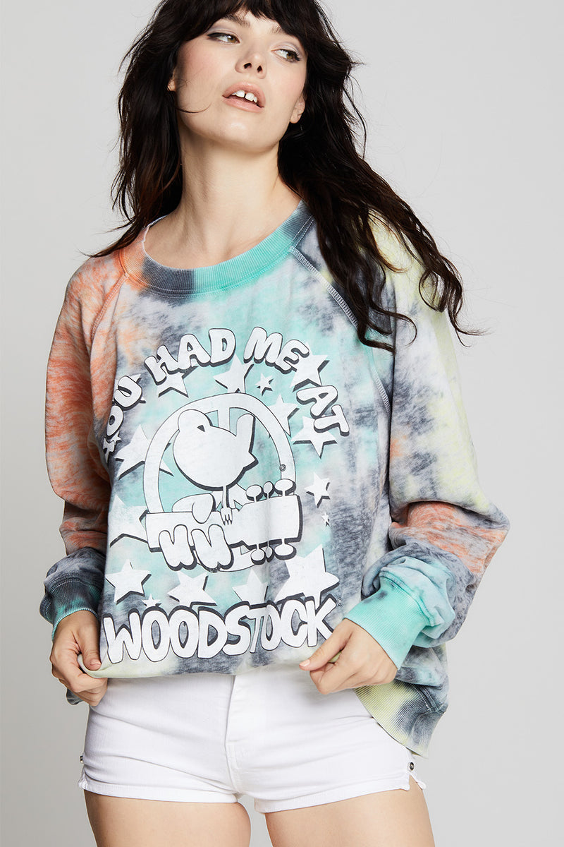 Woodstock Fall Tie Dye Sweatshirt