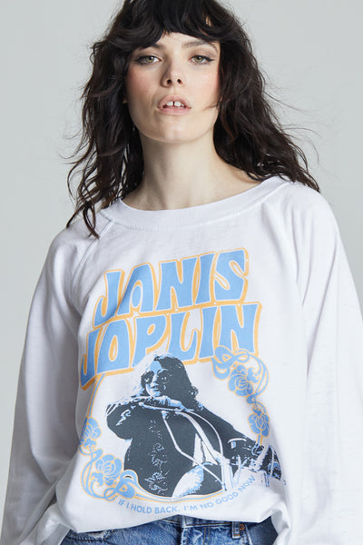 Janis Joplin Hold Back Sweatshirt