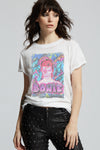 Bowie Vintage Washed Graffiti Tee