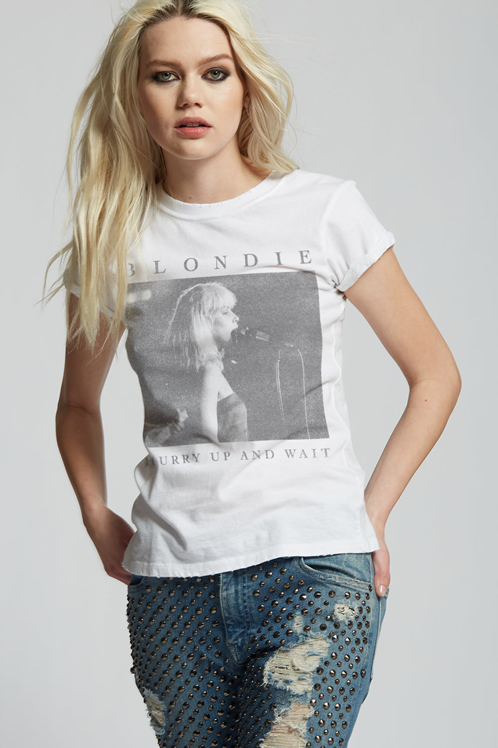 Blondie Hurry Up & Wait Cotton Tee