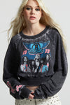 Aerosmith Dream On Crop Sweatshirt