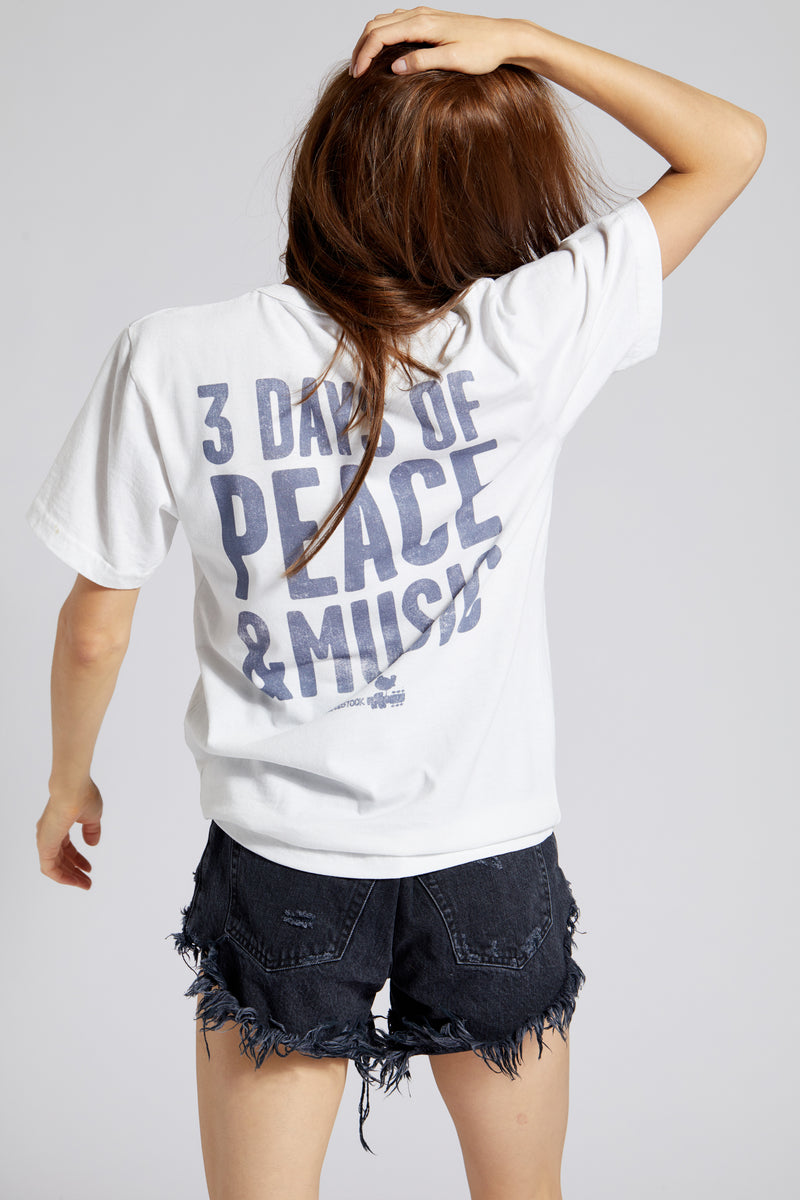 (ARCHIVE) Woodstock 3 Days of Peace Sustainable Tee